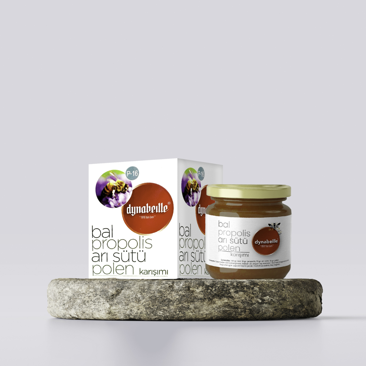 Bal Propolis Arı Sütü Polen Karışımı