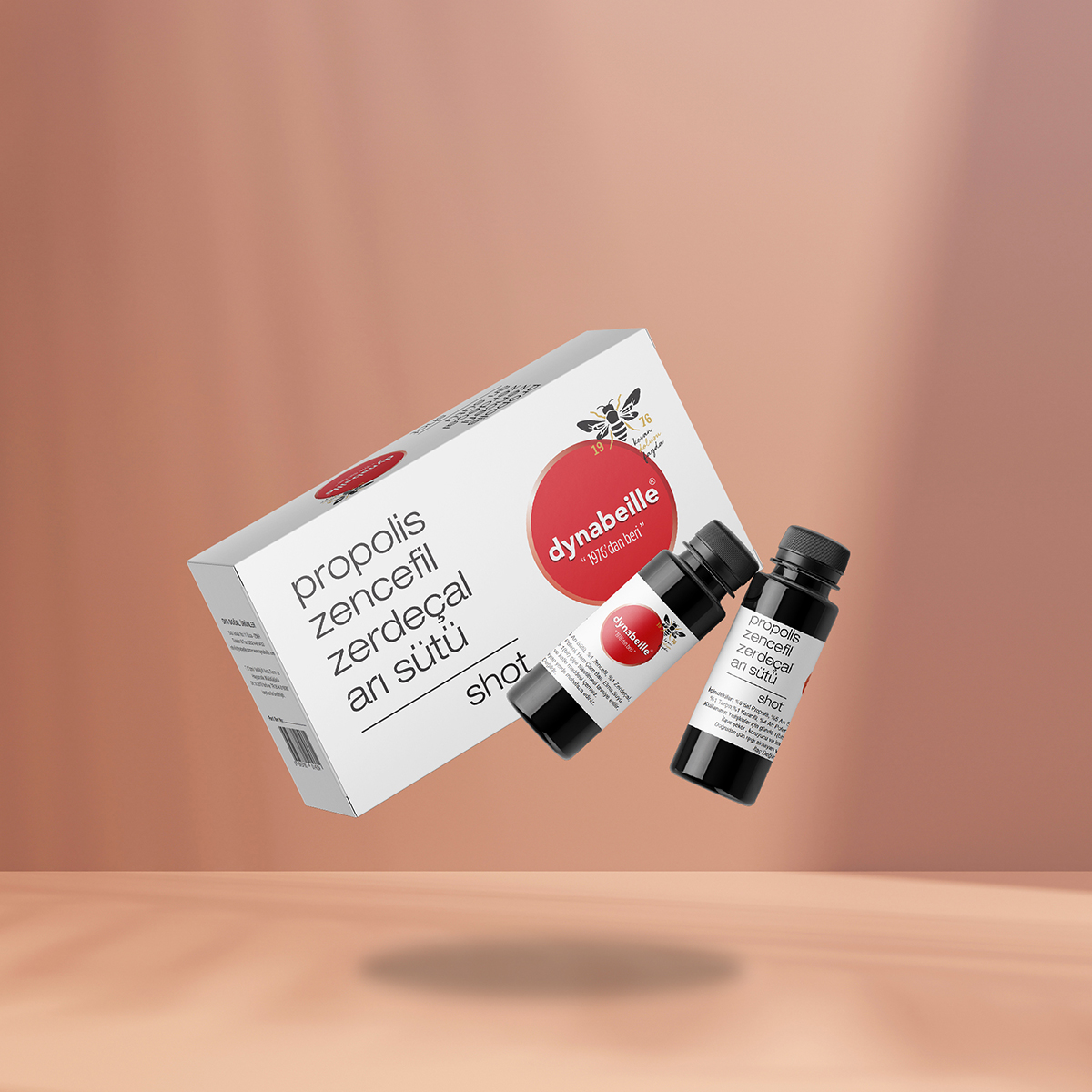 Propolis zencefil zerdeçal arı sütü shot