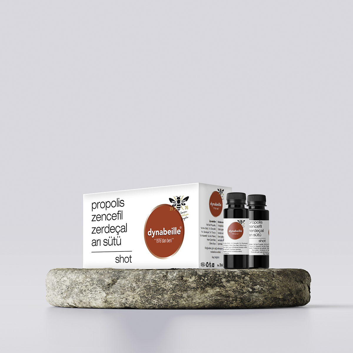 Propolis zencefil zerdeçal arı sütü shot